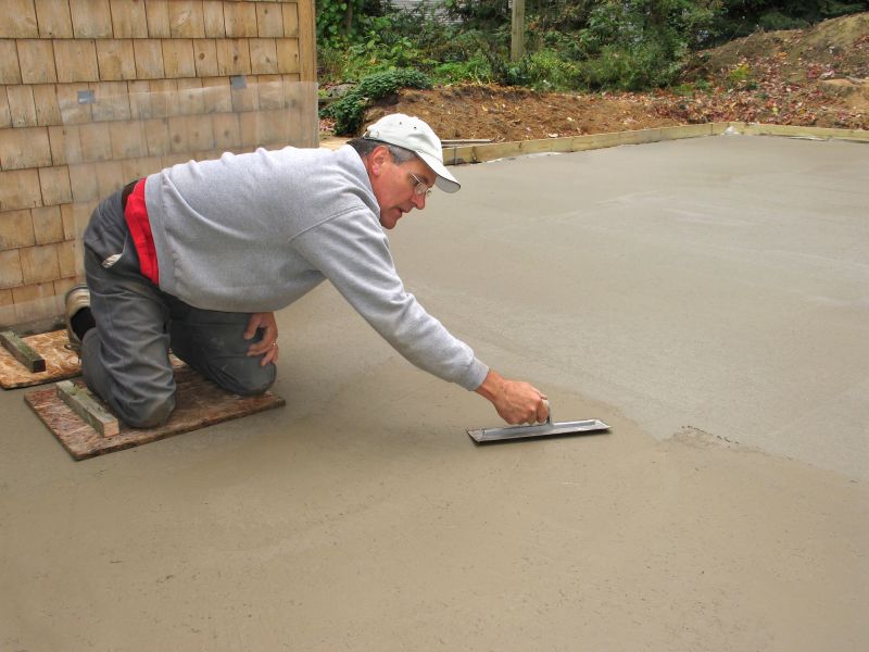 Cement Floor Construction