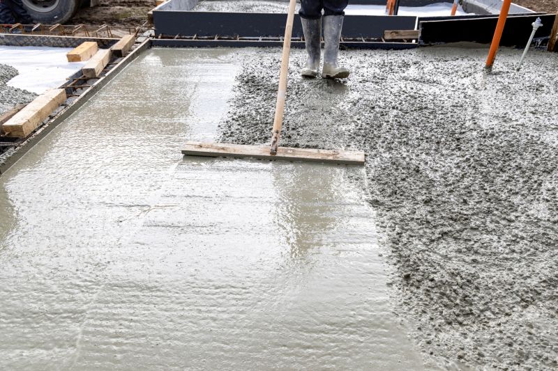 Cement Floor Construction