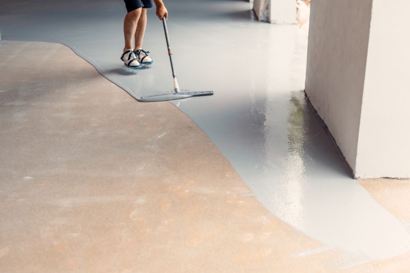 Industrial Cement Floor with Coating