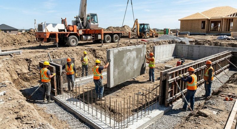 Concrete Foundation Installation in Fort Wayne, IN