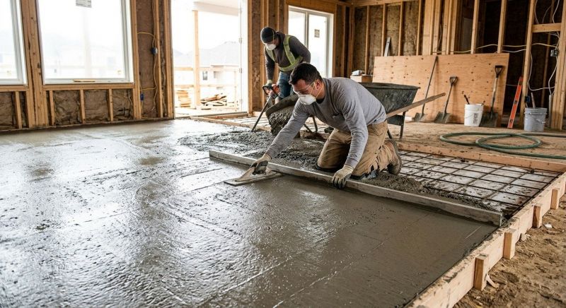 Cement Floor Construction Service